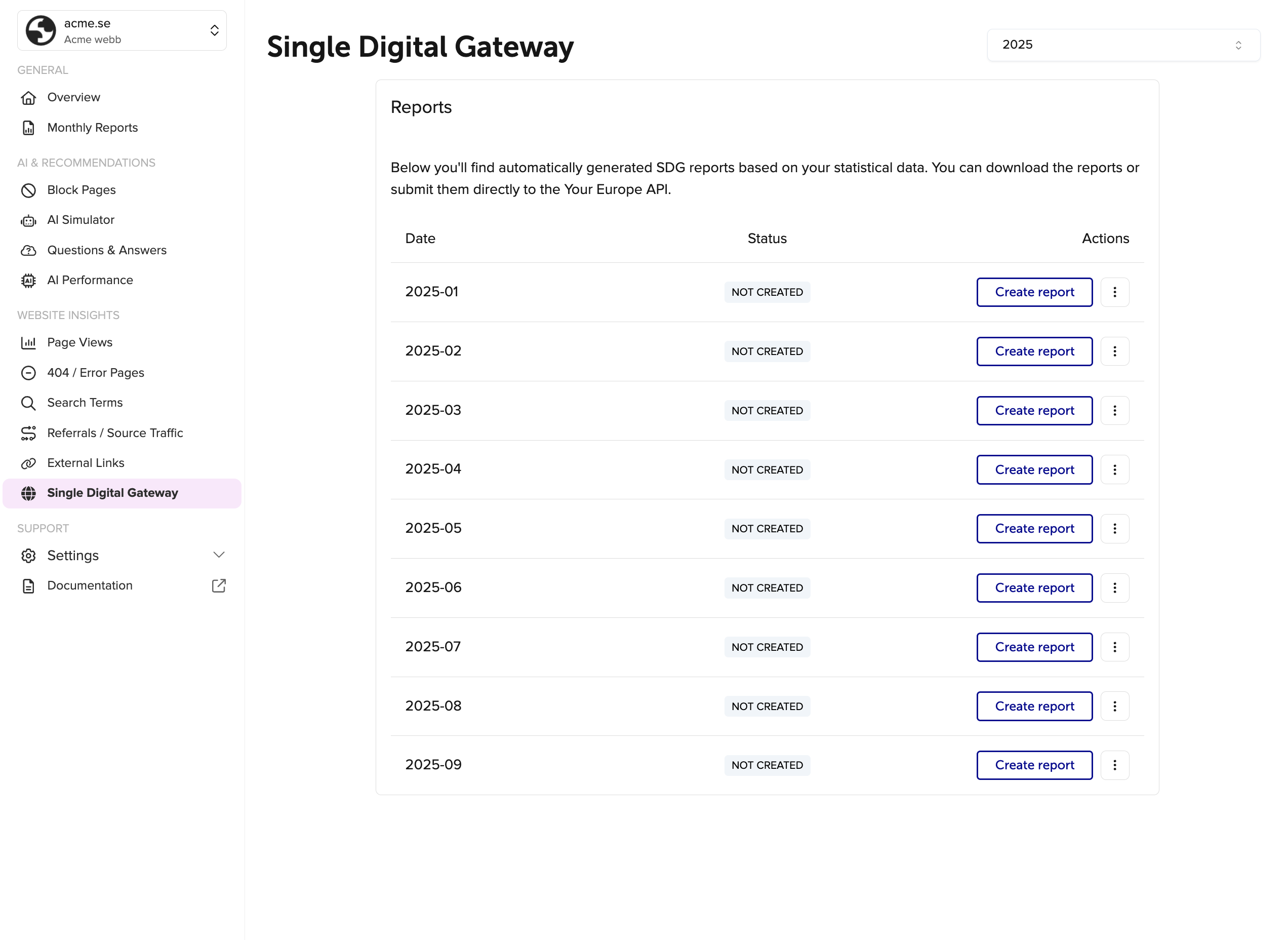 Single Digital Gateway